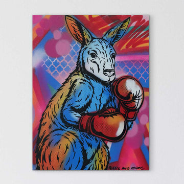 Roo Boxer (Original Painting)