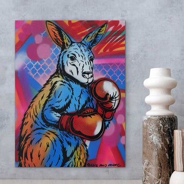 Roo Boxer (Original Painting)