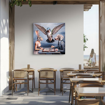 Scrabble Lovers (Original Painting)