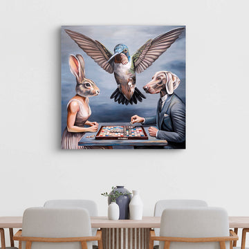 Scrabble Lovers (Original Painting)