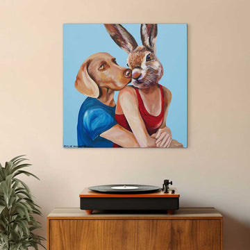 She Would Love Him Forever (Original Painting)