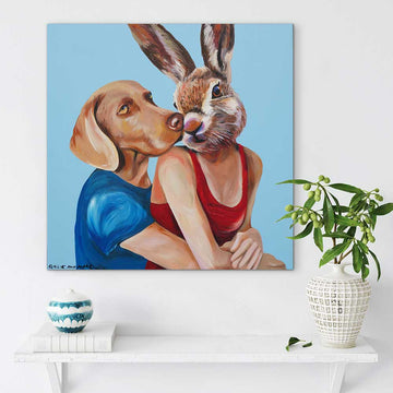 She Would Love Him Forever (Original Painting)