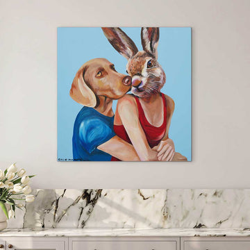 She Would Love Him Forever (Original Painting)