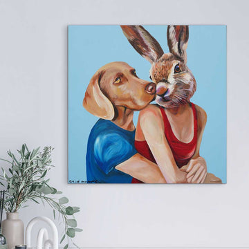 She Would Love Him Forever (Original Painting)