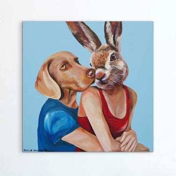 She Would Love Him Forever (Original Painting)