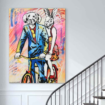 Side by Side Forever (Original Painting)