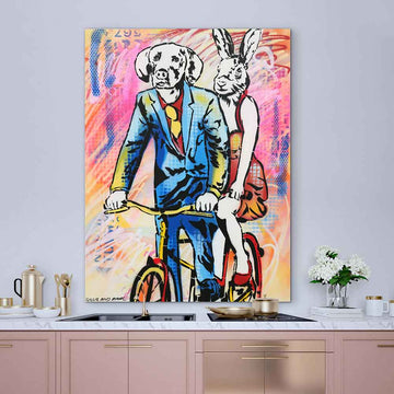 Side by Side Forever (Original Painting)