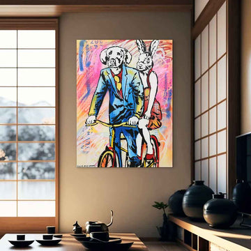 Side by Side Forever (Original Painting)