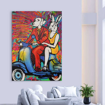 Side by Side With the Wild (Original Painting)