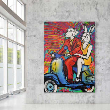 Side by Side With the Wild (Original Painting)