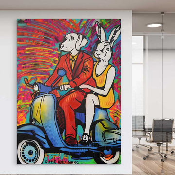 Side by Side With the Wild (Original Painting)
