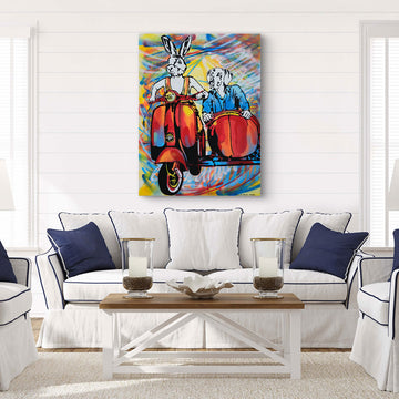 Side by Side Forever (Original Painting)