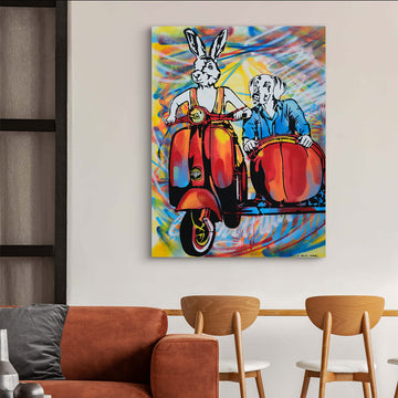 Side by Side Forever (Original Painting)