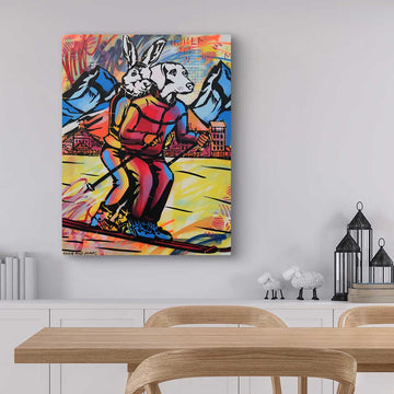 Ski Heaven (Original Painting)