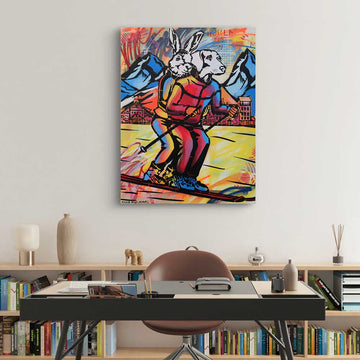 Ski Heaven (Original Painting)