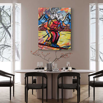 Ski Heaven (Original Painting)