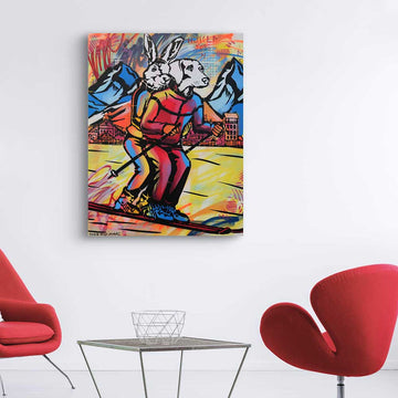 Ski Heaven (Original Painting)