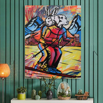 Ski Heaven (Original Painting)