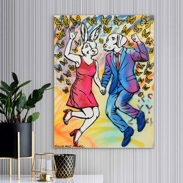 Sky Dancers (Original Painting)