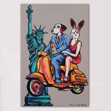 Statue of Liberty Tour (Original Painting)