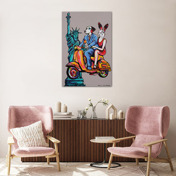 Statue of Liberty Tour (Original Painting)