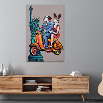 Statue of Liberty Tour (Original Painting)