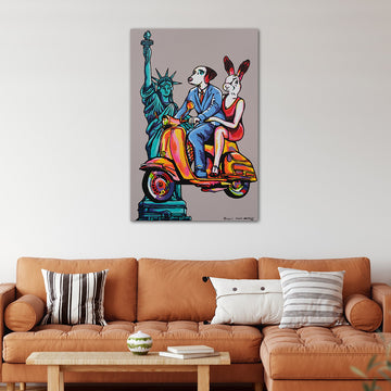 Statue of Liberty Tour (Original Painting)