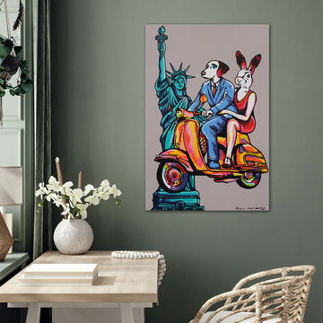 Statue of Liberty Tour (Original Painting)