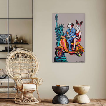 Statue of Liberty Tour (Original Painting)