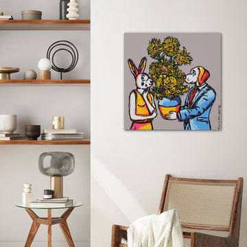 Sunflower Kisses (Original Painting)