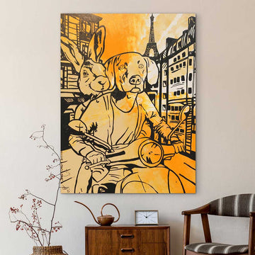 Sunset Ride (Original Painting)
