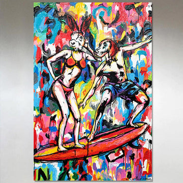 Surf Heaven (Original Painting)