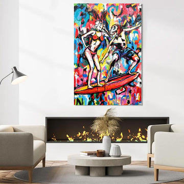 Surf Heaven (Original Painting)