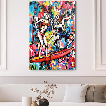 Surf Heaven (Original Painting)