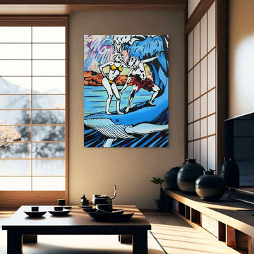 Surf It Baby (Original Painting)