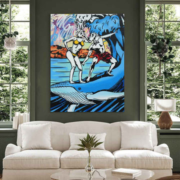 Surf It Baby (Original Painting)