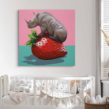Sweet Rhino (Original Painting)