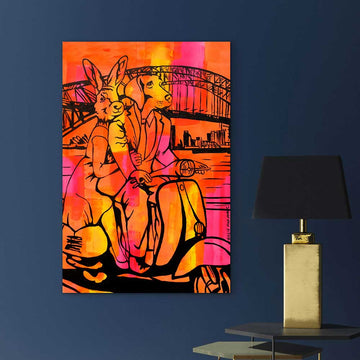 Sydney Sunset (Original Painting)