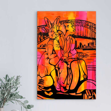 Sydney Sunset (Original Painting)
