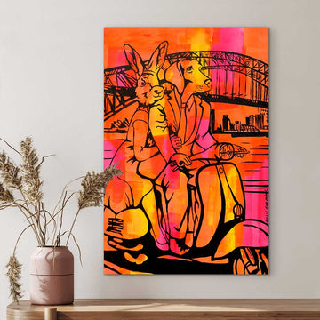 Sydney Sunset (Original Painting)