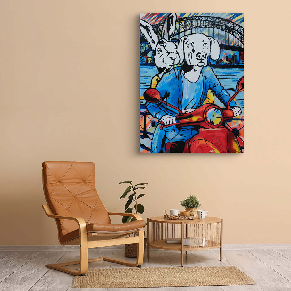 Sydney Lovers (Original Painting) – Gillie and Marc®
