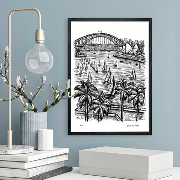 Sydney, My City (Giclee Canvas Print)