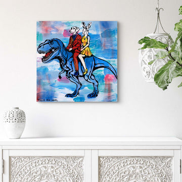 T-Rex Power (Original Painting)