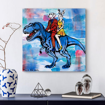 T-Rex Power (Original Painting)