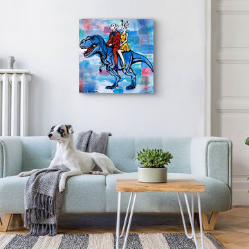 T-Rex Power (Original Painting)