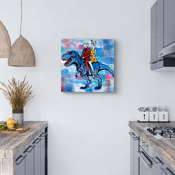 T-Rex Power (Original Painting)