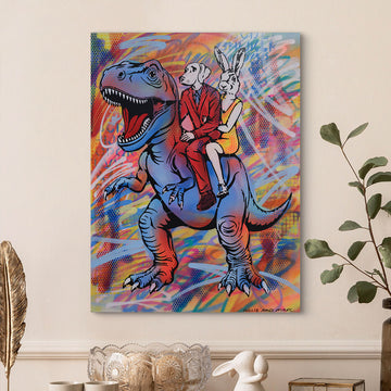 T-Rex Is Go (Original Painting)