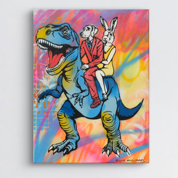 T-Rex is the Best (Original Painting)