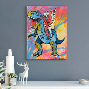 T-Rex is the Best (Original Painting)