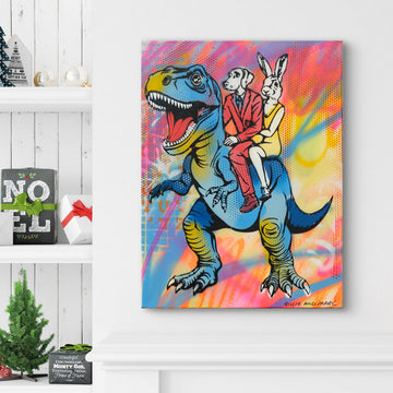 T-Rex is the Best (Original Painting)